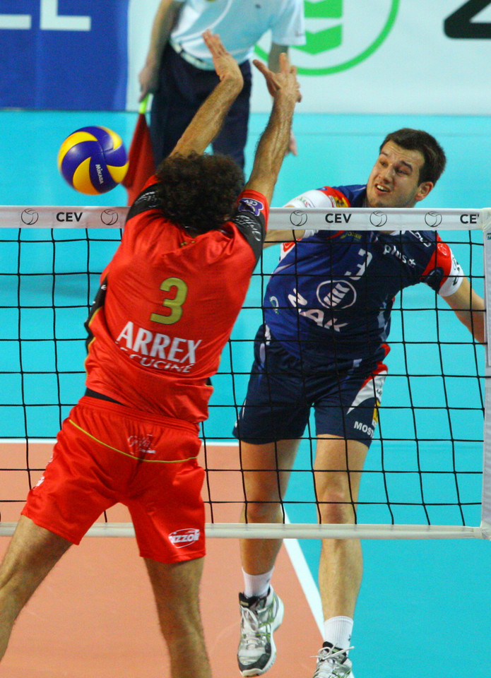 PUCHAR CEV SIATKARZY ZAKSA KĘDZIERZYN-KOŹLE SISLEY TREVISO