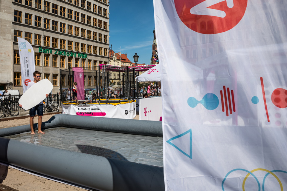 T-Mobile Nowe Horyzonty 2016, dzień pierwszy: plaża