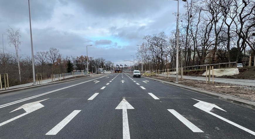 AWW skrzyżowanie z ul Olszewskiego i Wróblewskiego