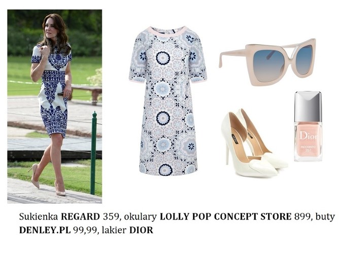 Inspirujące STYLIZACJE księżnej Kate