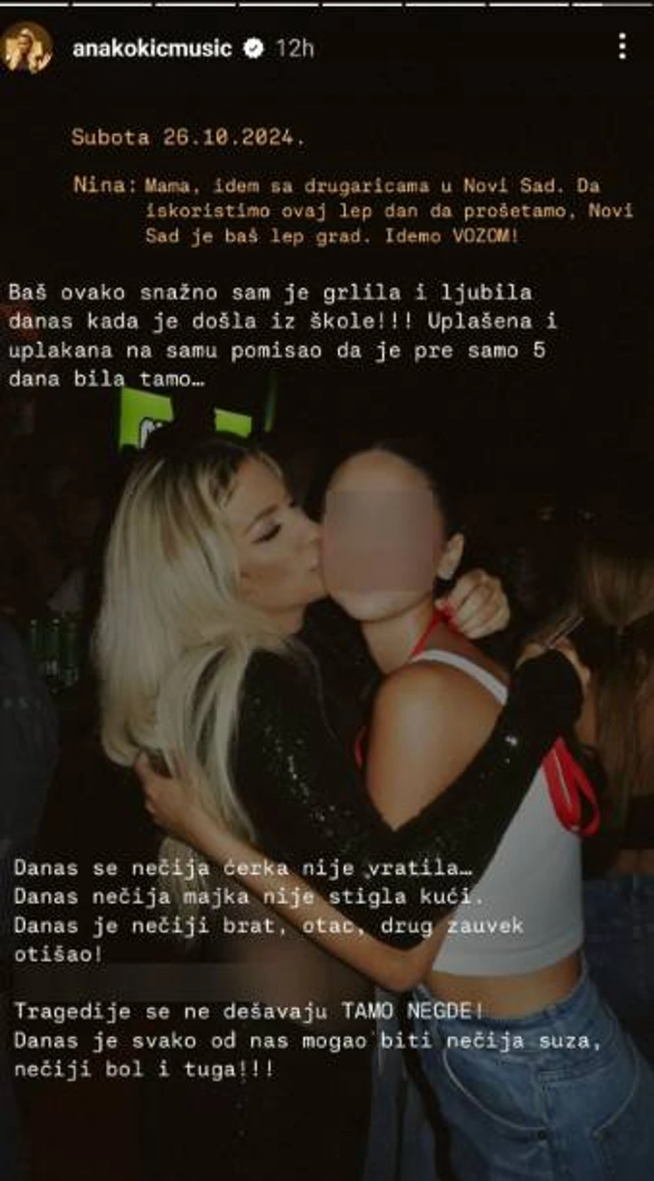 Ana Kokić sa ćerkom