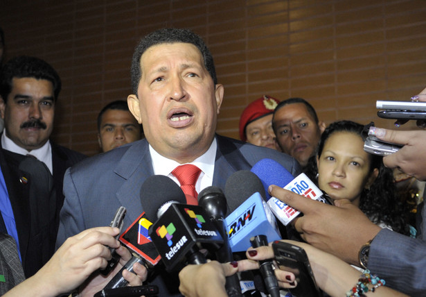 Prezydent Wenezueli Hugo Chavez