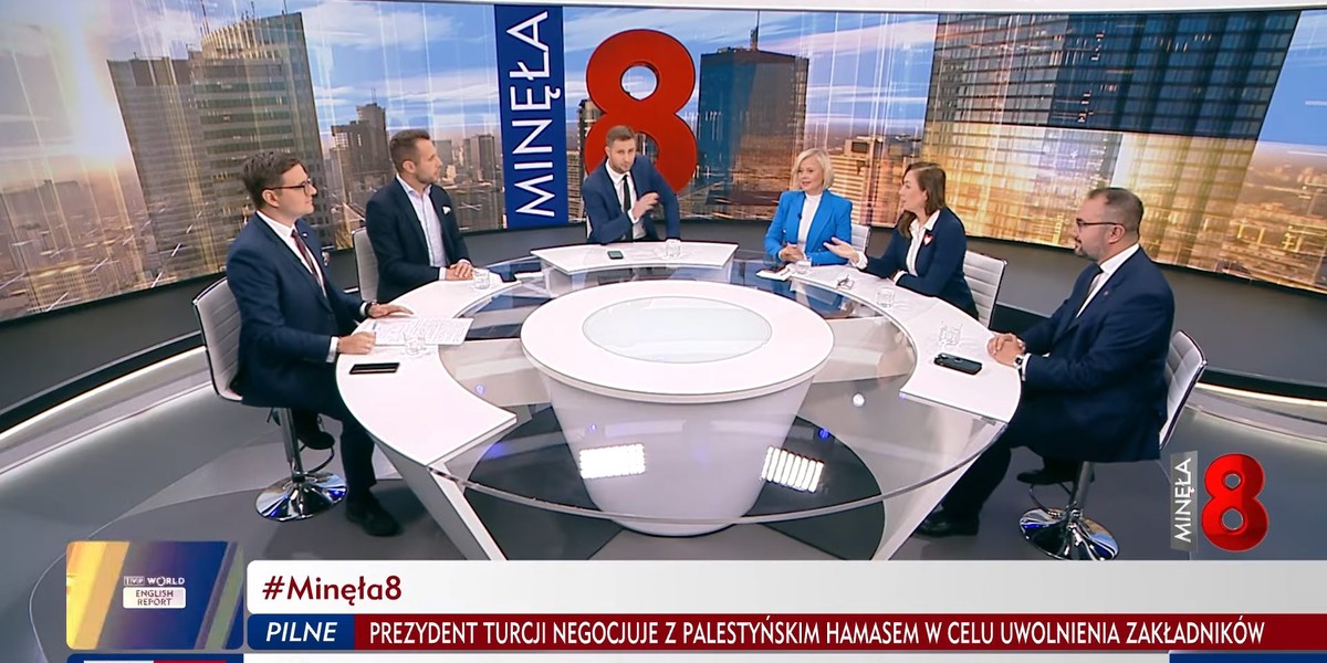 Awantura w TVP Info. Hanna Gill-Piątek w starciu z PiS-owskimi wilczkami.