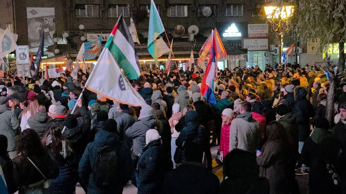 Protest u Novom Pazaru