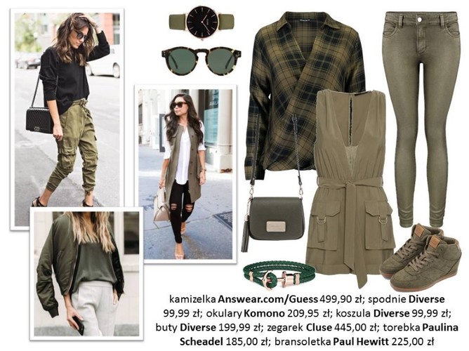 Letnie STYLIZACJE w najmodniejszych kolorach jesieni 2017