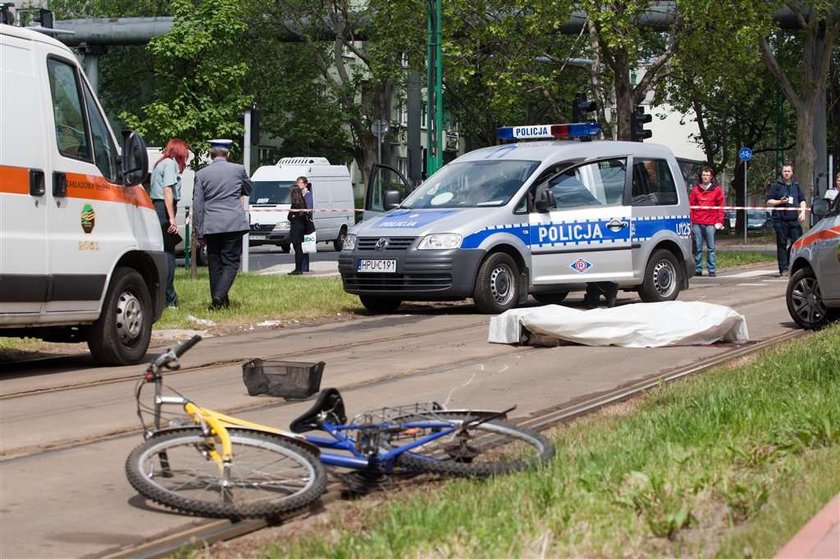 Dramat w Poznaniu. Tramwaj zabił rowerzystę