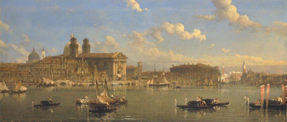 Giudecca, Wenecja Autor - David Roberts, 1854 rok (domena publiczna)