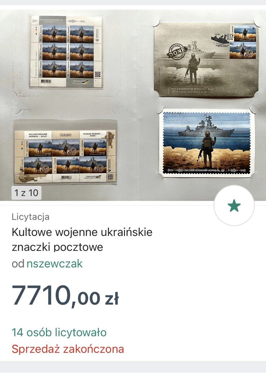 Znaczki od dzieci zostały wylicytowane za ponad 7710 zł!