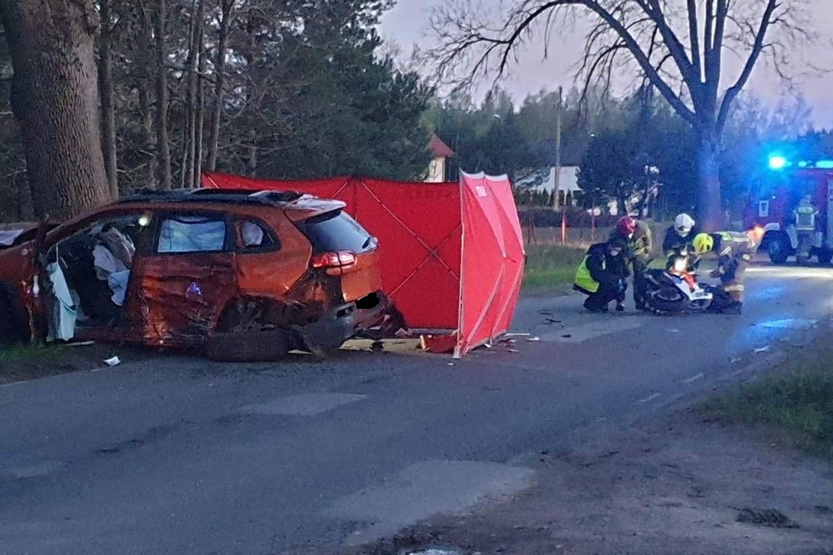 Wypadek w Aleksandrowie Łódzkim