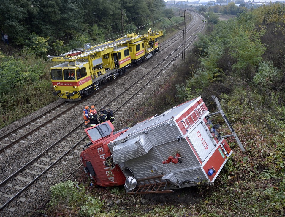 JAROSŁAW WYPADEK STRAŻACY