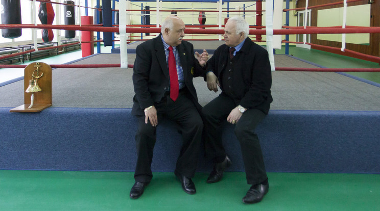 Csötönyi elnök (balra) 2006-ban már panaszbeadványt is kapott Szántó József edzésmódszerei miatt /Fotók: MTI Varga György