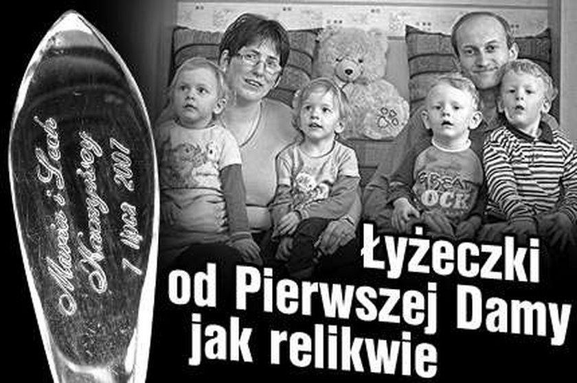 Łyżeczki od Pierwszej Damy jak relikwie