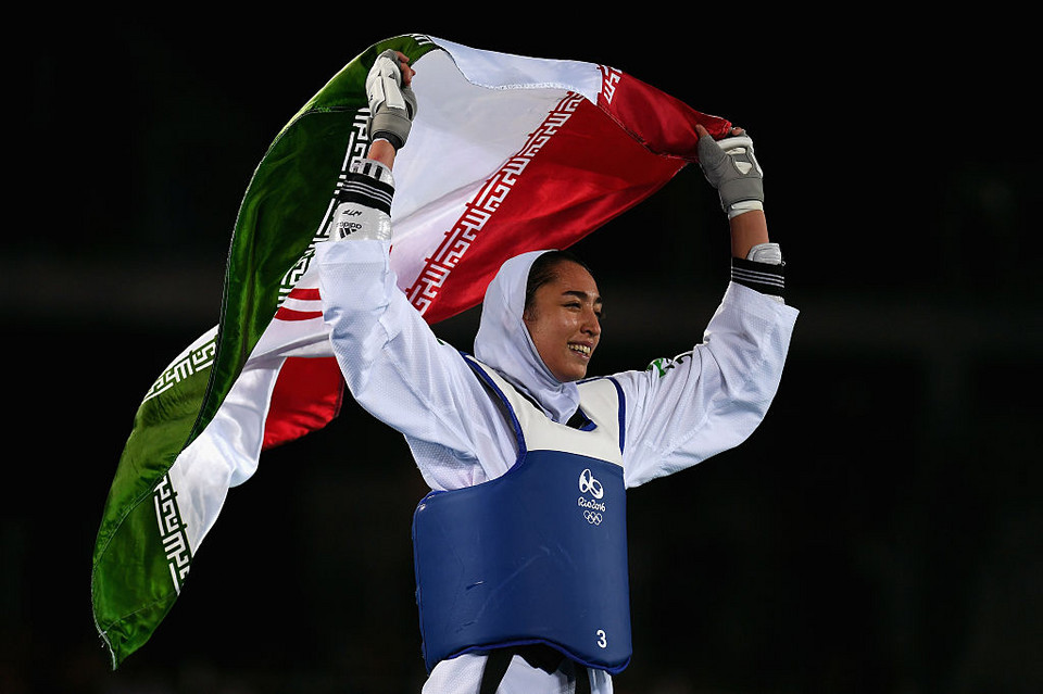 Kimia Alizadeh (Iran) - taekwondo