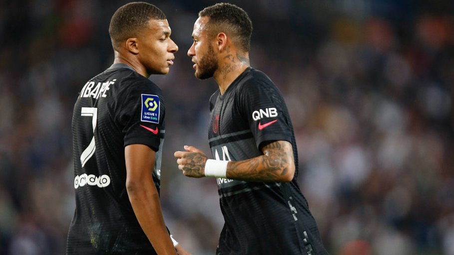 Kylian Mbappe i Neymar