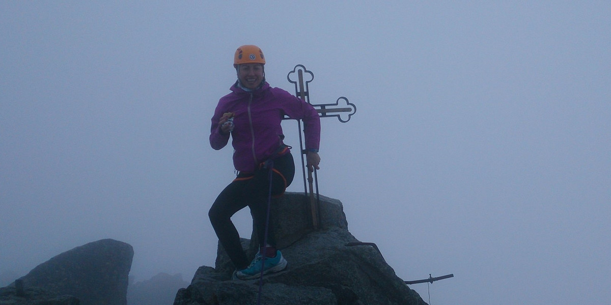Justyna Kowalczyk zdobyła najwyższy szczyt Tatr - Gerlach 2655 m n.p.m!