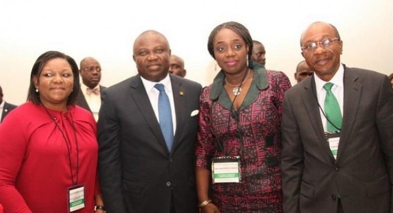 Nigeria's Central Bank Governor, Minster of Finance and Lagos State Governor