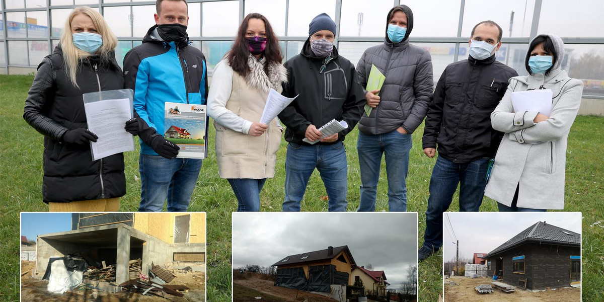 Miały być domy marzeń, a zostały niedokończone buble