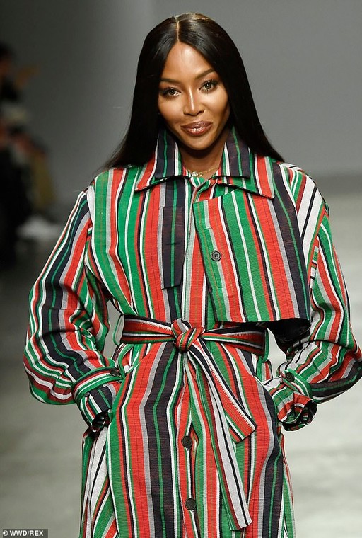 Naomi Campbell walks for Kenneth Ize's Paris Fashion Week debut [Daily Mail]