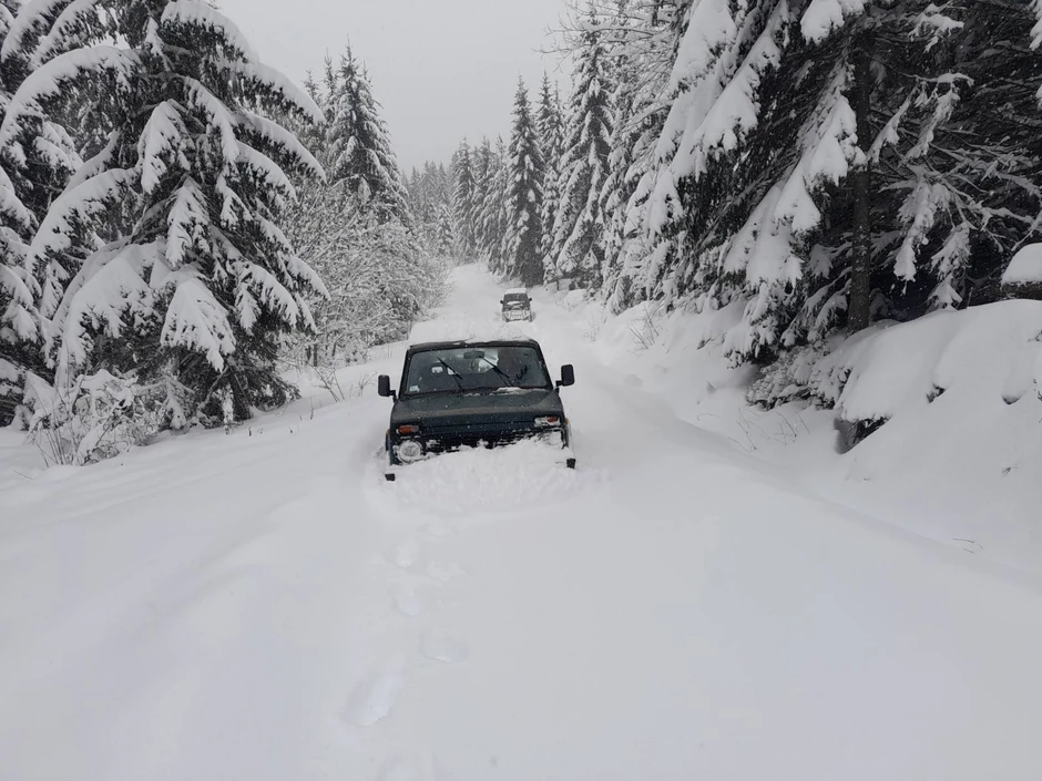 Sneg u novovaroškom kraju