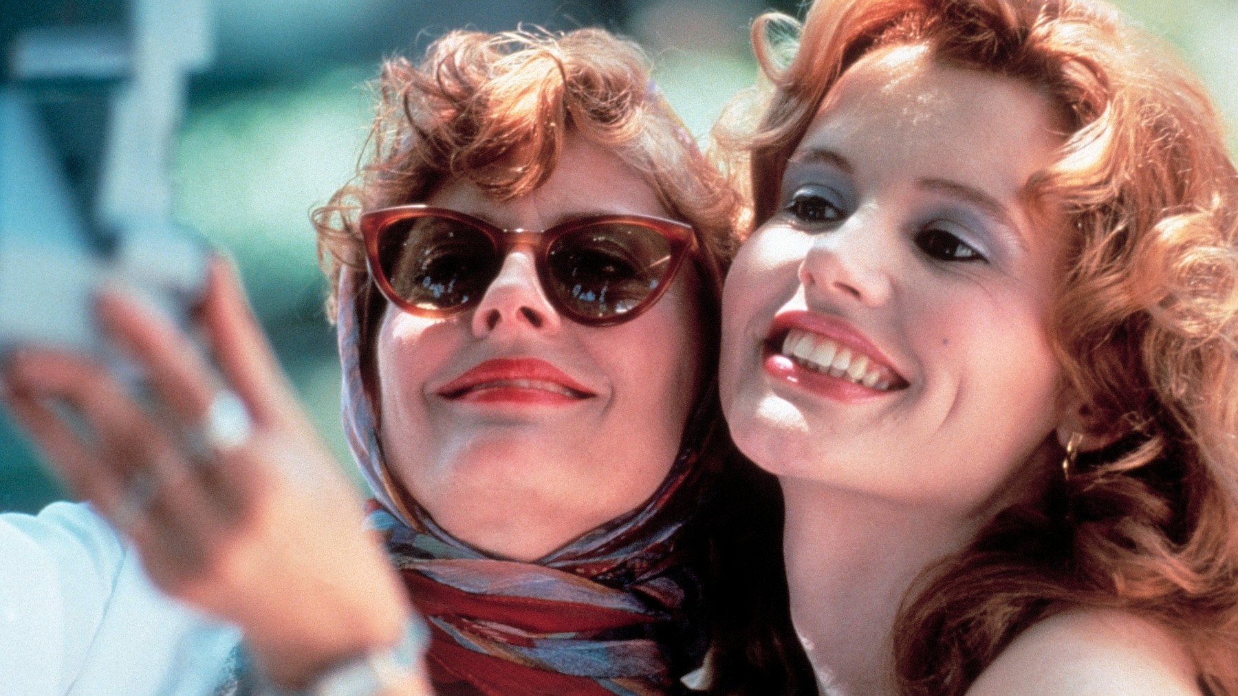 Susan Sarandon a Geena Davis vo svojich nezabudnuteľných úlohách.