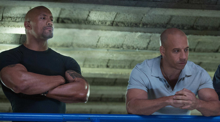 Dwayne Johnson és Vin Diesel valóban összetűzésbe keveredett a Halálos iramban forgatásán /Fotó: Northfoto