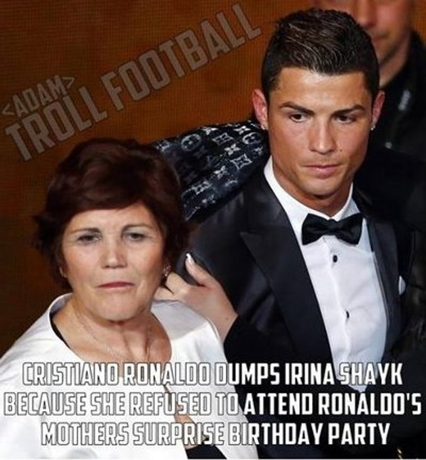 Memy po rozstaniu Cristiano Ronaldo i Iriny Szajk! Galeria!