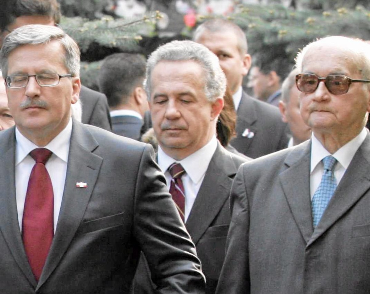 Bronisław Komorowski, Tomasz Turowski, Wojciech Jaruzelski