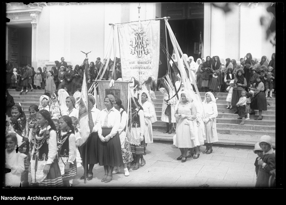 Boże Ciało w przedwojennej Polsce: Garwolin w 1933 r.