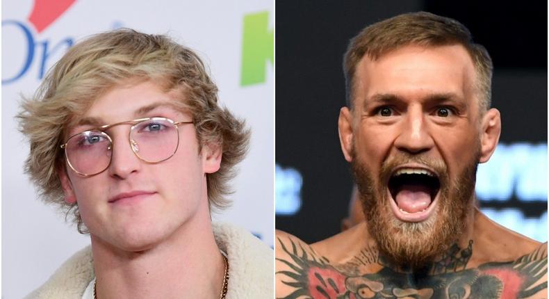 Conor McGregor and Logan Paul