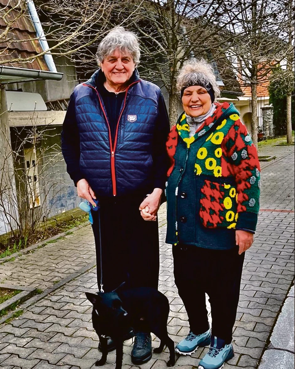 Radoš Bajić sa suprugom