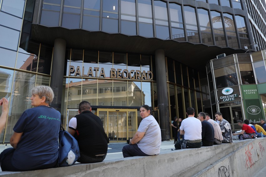 Dojava o bombi u Beograđanci