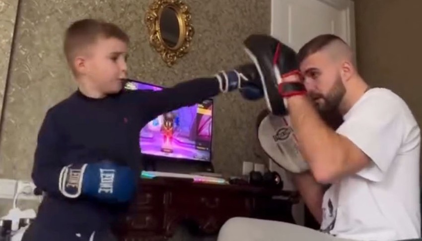 Veljko sa sinom Željkom