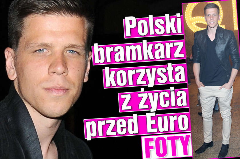 Polski bramkarz korzysta z życia przed Euro
