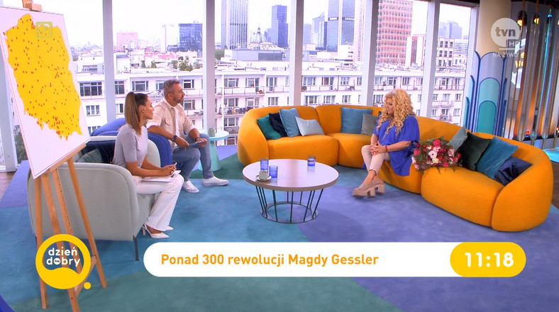 Magda Gessler w "Dzień dobry TVN"