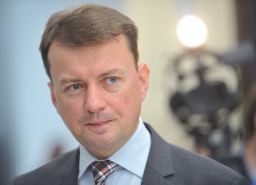 Szef MSWiA Mariusz Błaszczak