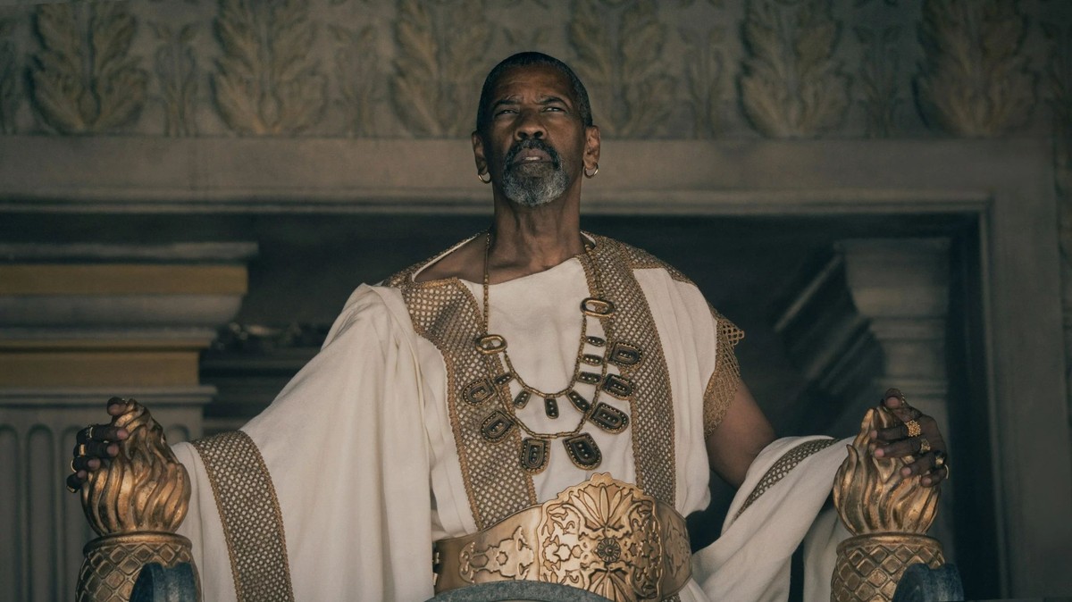 Denzel Washington w filmie "Gladiator II"