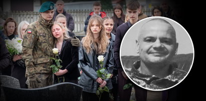 Michał Żurek zginął w Ukrainie. Rozrywające serce pożegnanie 16-letniej córki nad trumną