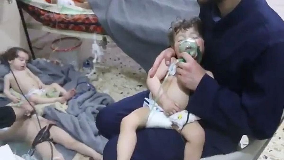 Scores Killed In Syria Gas Attack