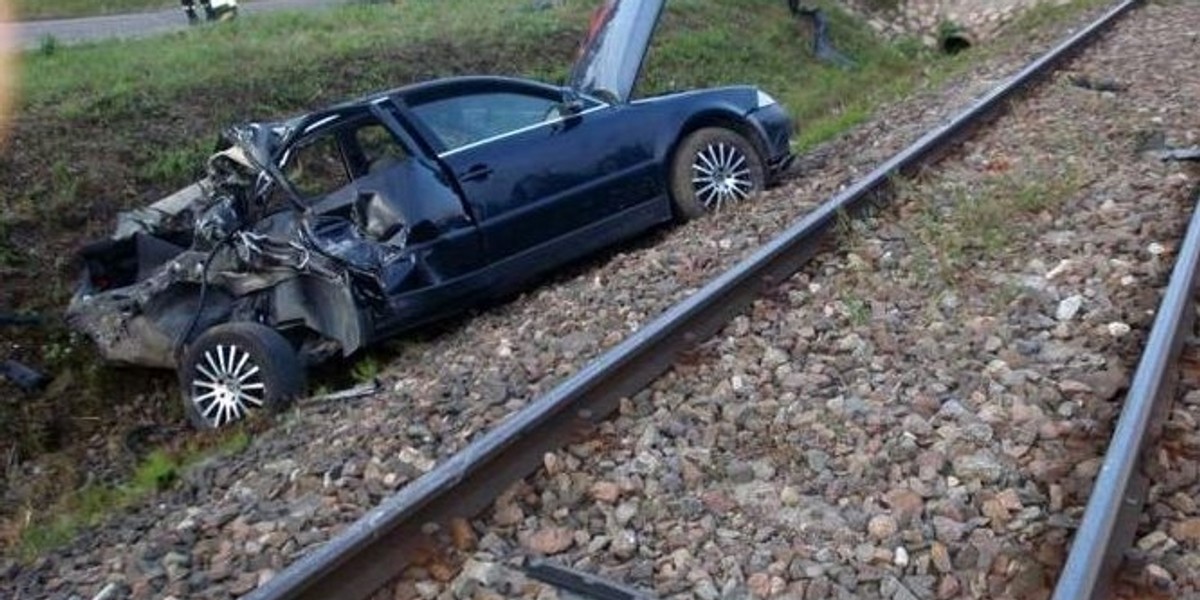 Wypadek w Jastrzębnej Pierwszej