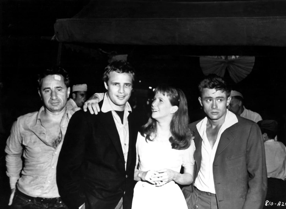 Džejms Din i Marlon Brando