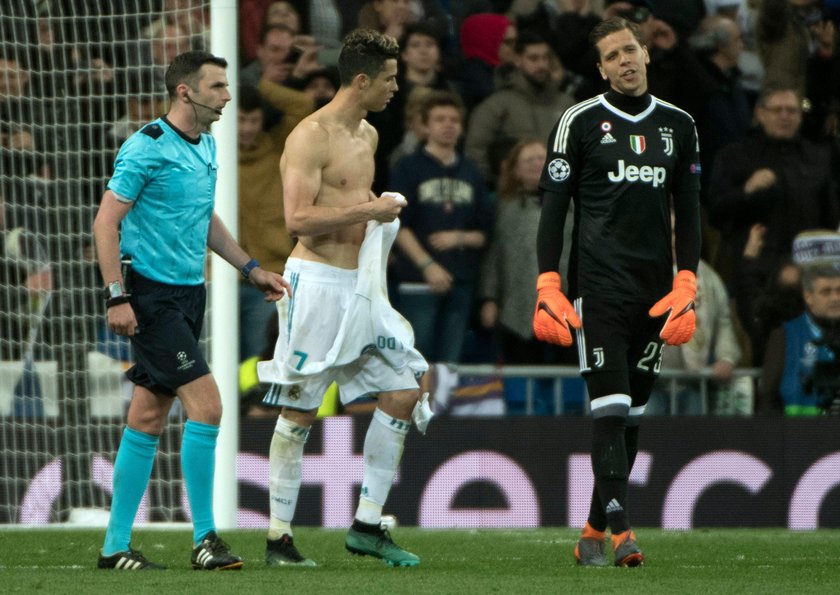 Cristiano Ronaldo Wojciech Szczęsny