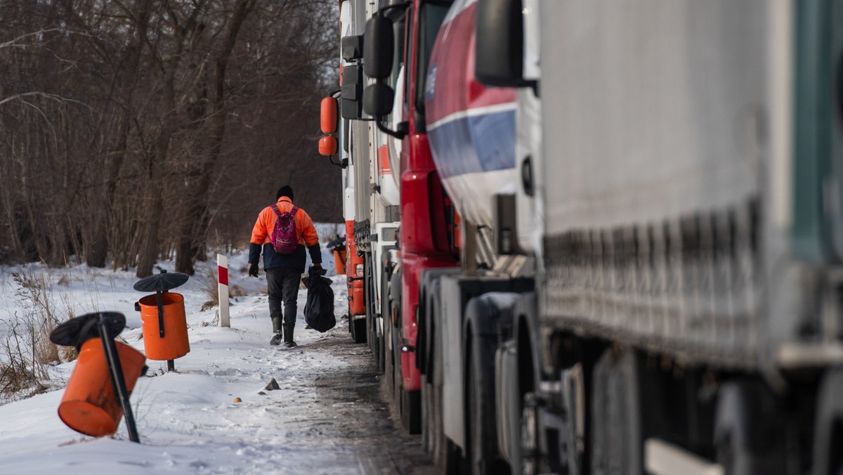 Zawieszenie protestu przewoźników. Skróciły się kolejki na granicy