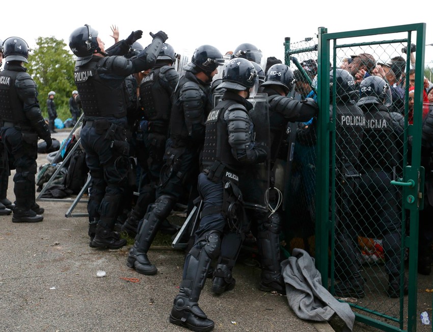 Neredi na granici Slovenije i Austrije