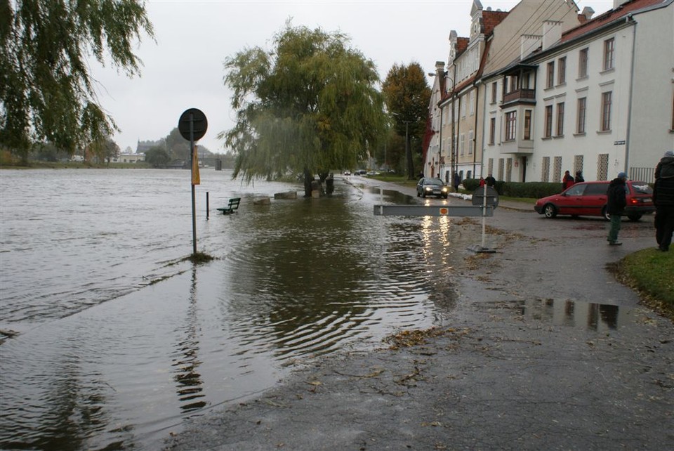 Podtopienia w Elblągu