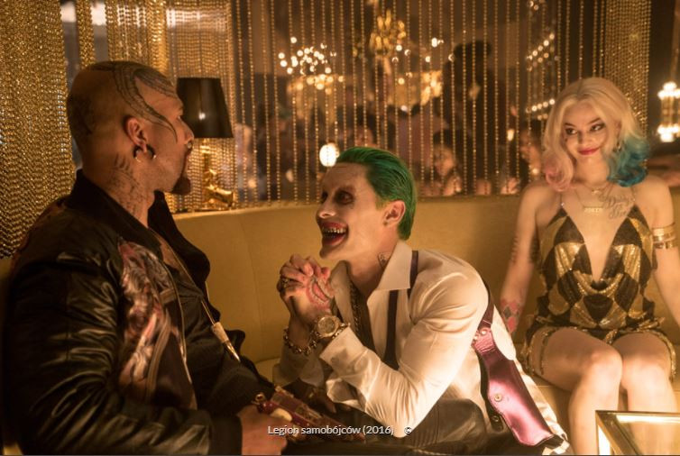 Jared Leto jako Joker w filmie "Legion samobójców" (2016 r.)