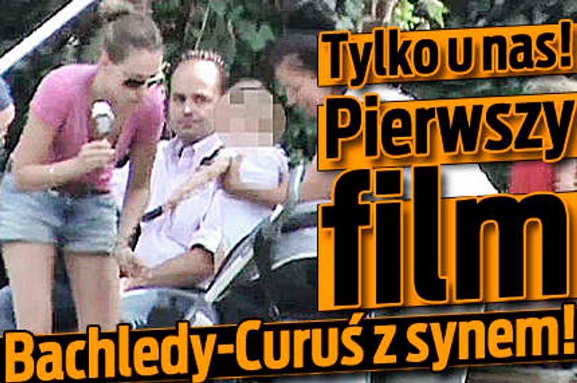 Tylko u nas! Pierwszy film z Bachledą-Curuś i jej synem!