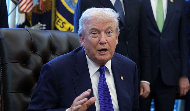 Tramp i drugi zvaničnici iz njegove administracije redovno objavljuju mimove i sadržaje koji su nastali uz pomoć veštačke inteligencije | Foto: Getty Images