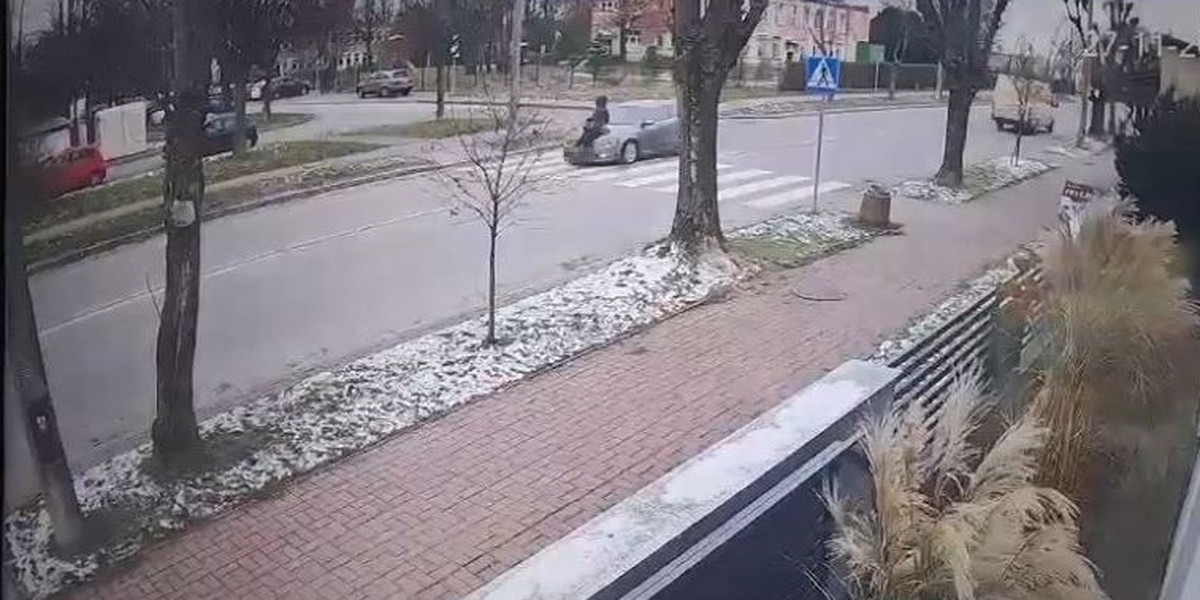 Wypadek na pasach w Kraśniku. 