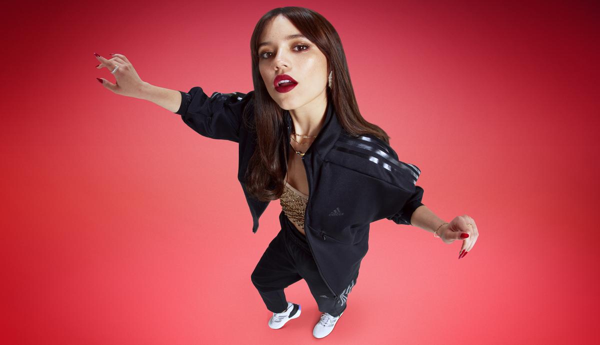 Jenna Ortega, a Wednesday sztárja az Adidas új márkájának az arca