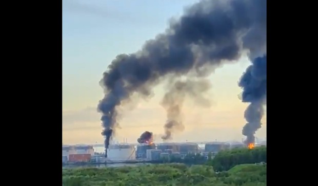 Ukrajinski napad na Sankt Peterburg